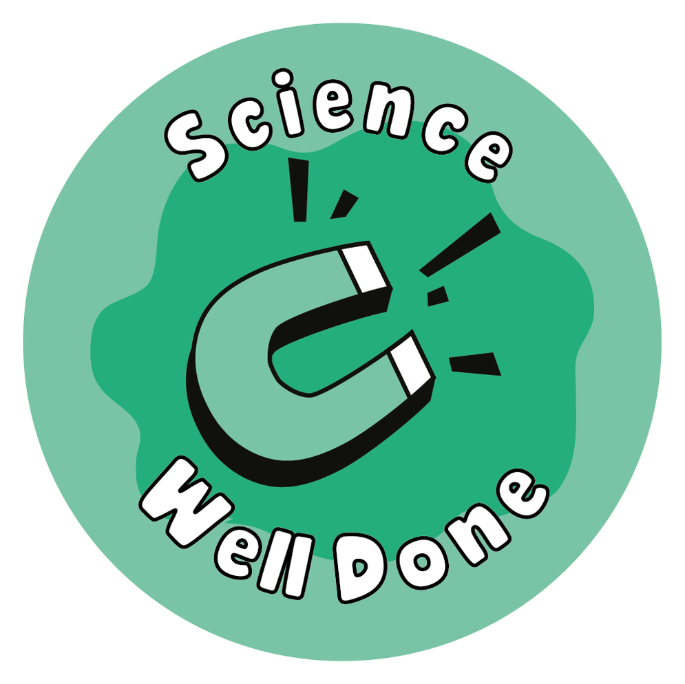 Science Well Done Reward Stickers — MyClassroom