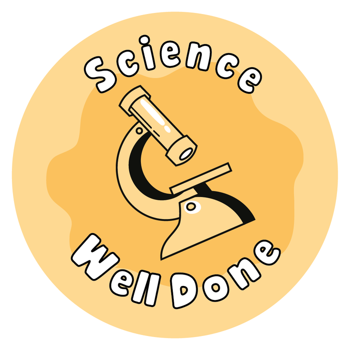 Science Well Done Reward Stickers