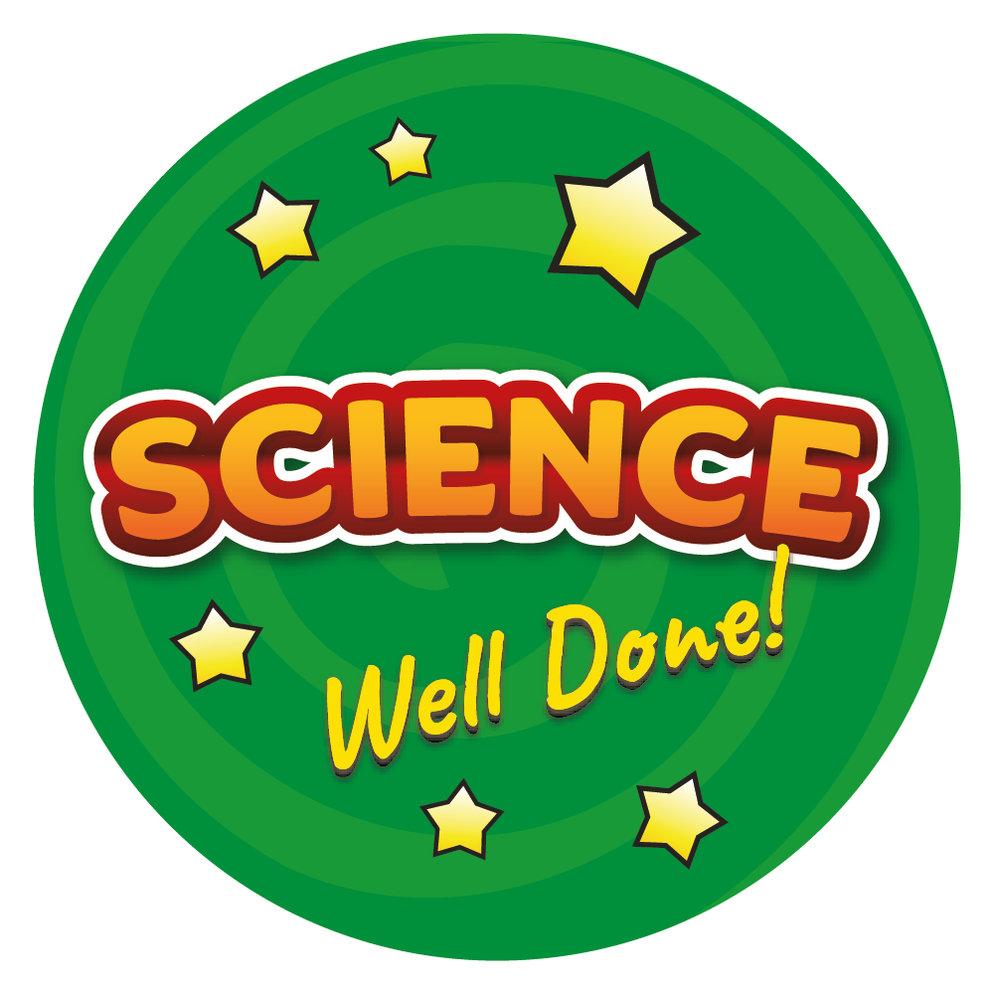 Science Well Done Reward Stickers — MyClassroom