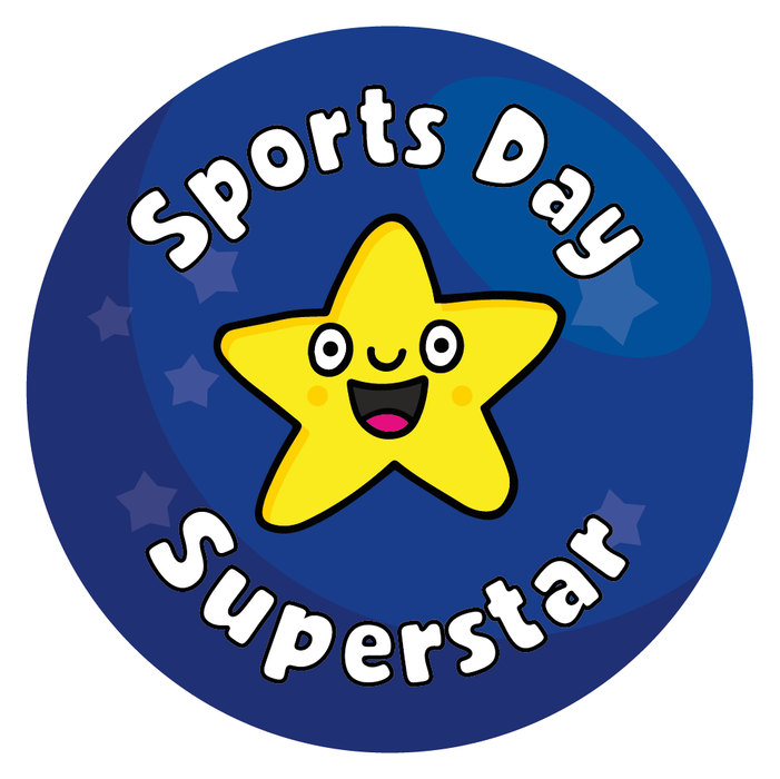 Sports Day Superstar Reward Stickers