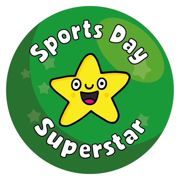 Sports Day Superstar Reward Stickers