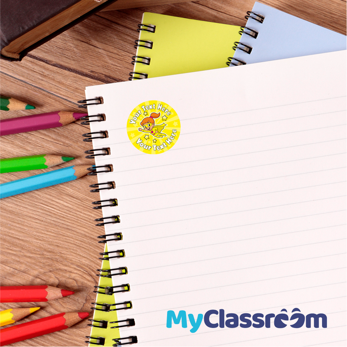 Personalised Superhero Reward Stickers