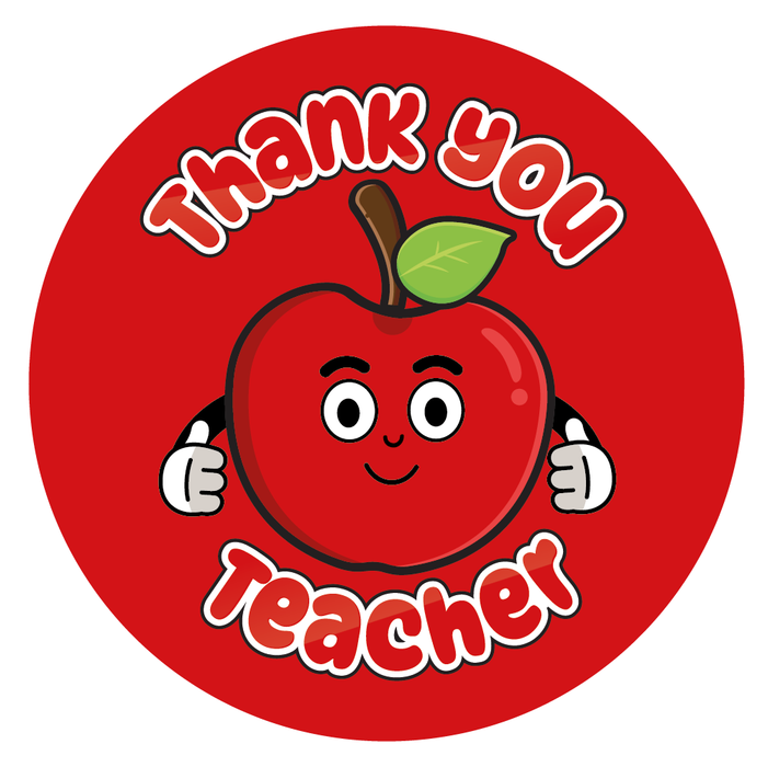 Thank you Teacher Stickers