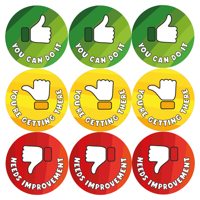 Thumbs Marking and Reward Stickers