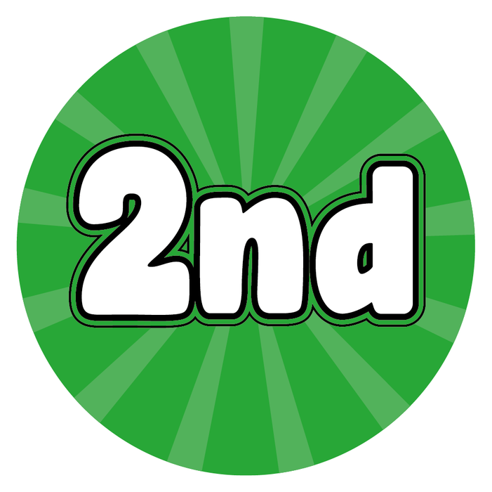 2nd Place Sports Day Reward Stickers — MyClassroom