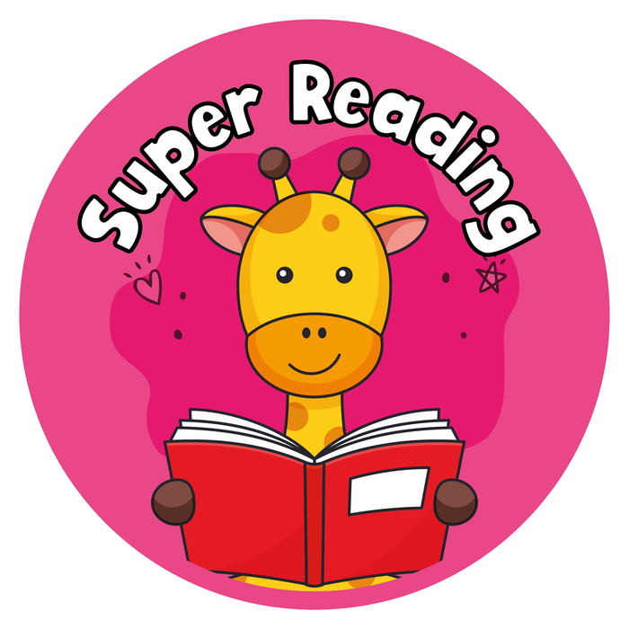 Great Reading Animal Stickers