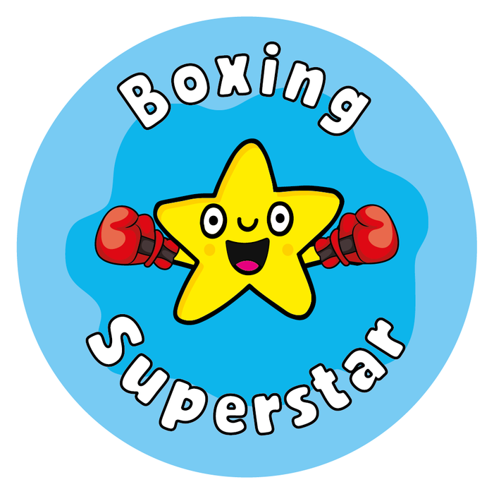 Boxing Superstar Reward Stickers