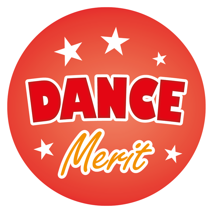 Dance Merit Reward Stickers