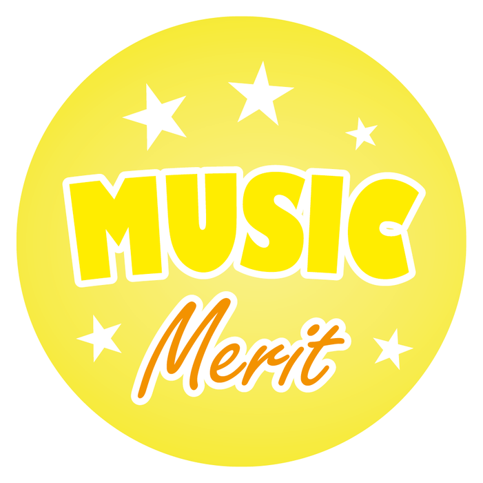 Music Merit Reward Stickers