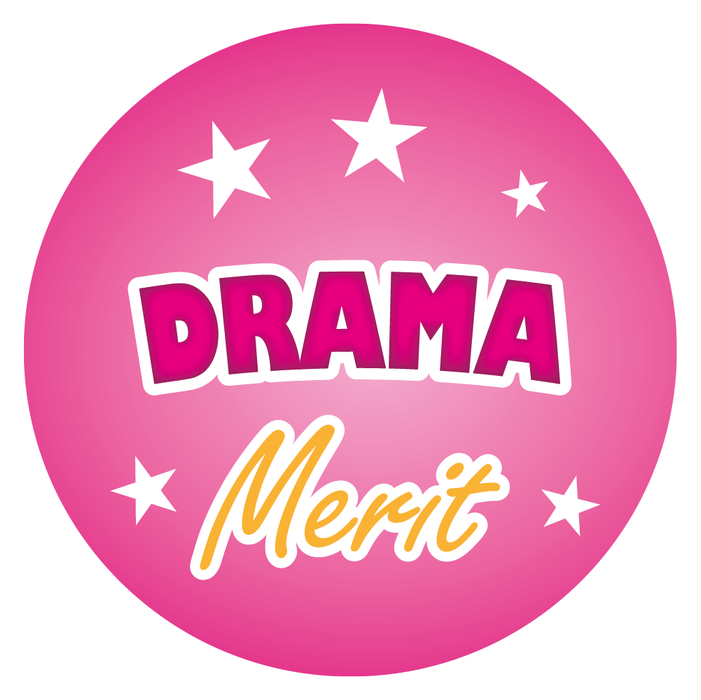 Drama Merit Reward Stickers
