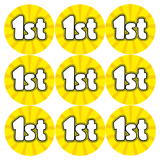 Almost First Place Sticker PE / Sport Reward Stickers — MyClassroom