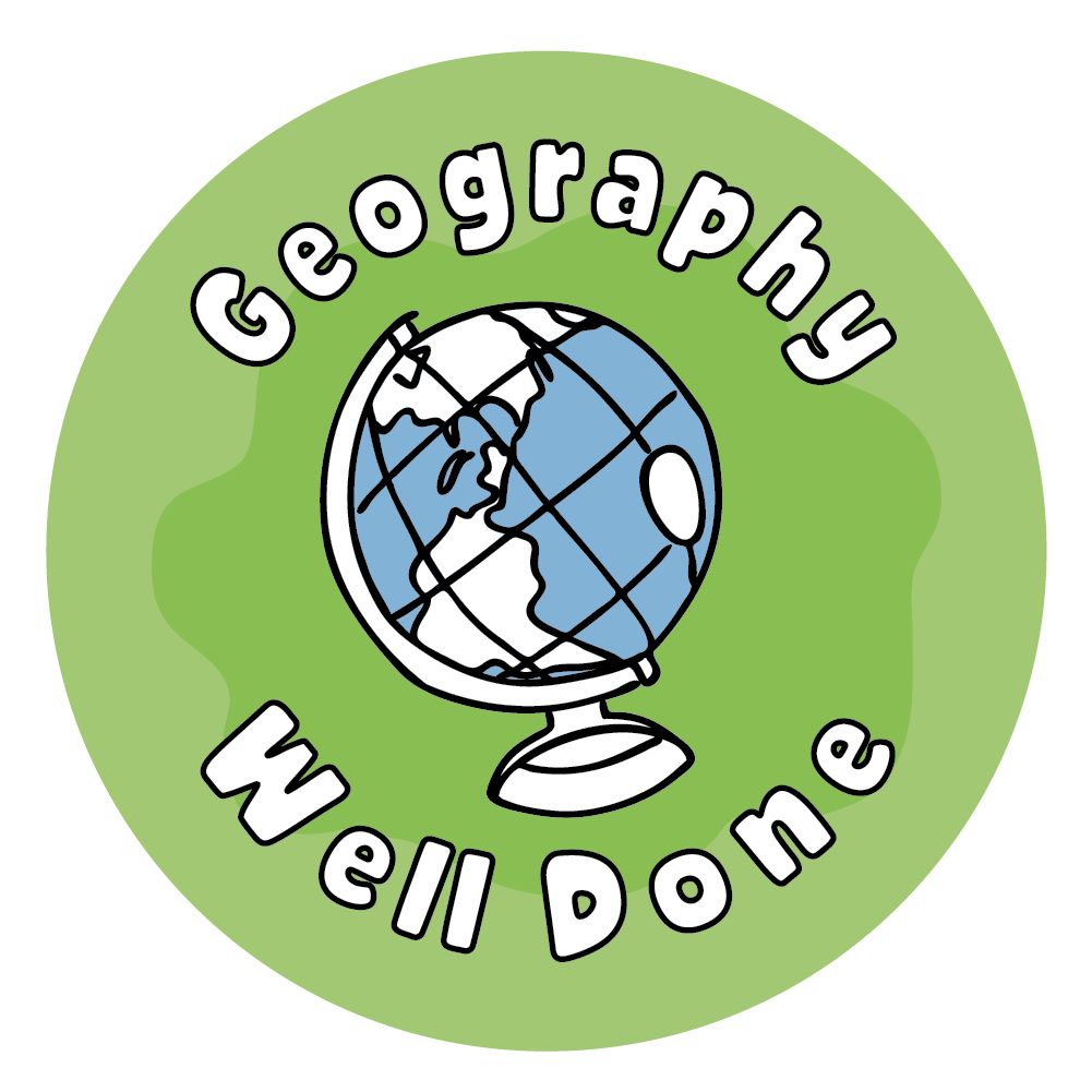 Geography Well Done Reward Stickers — Myclassroom