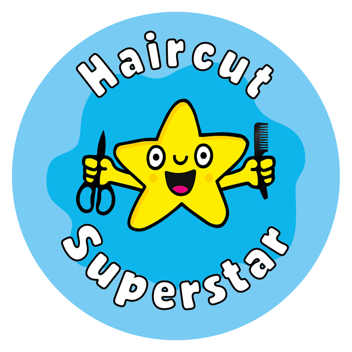 Haircut Superstar Reward Stickers