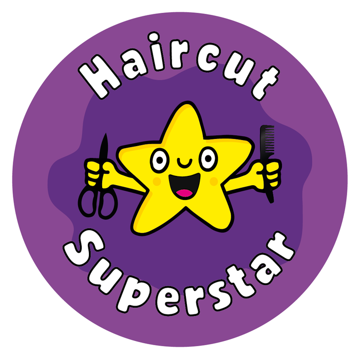 Haircut Superstar Reward Stickers