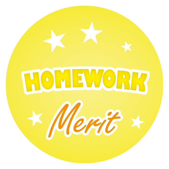 Homework Merit Reward Stickers β MyClassroom