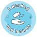 I washed my hands reward stickers