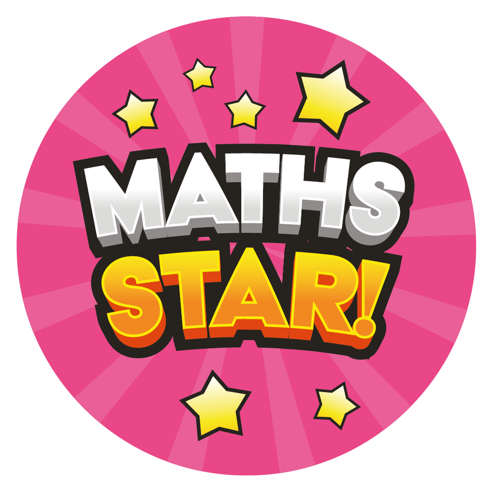 Maths Star Reward Stickers — MyClassroom