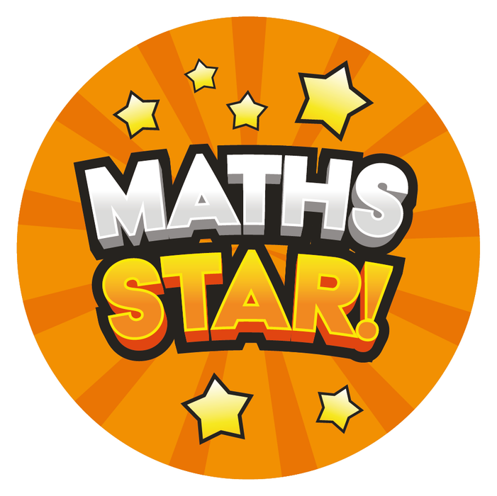 Maths Star Reward Stickers — MyClassroom