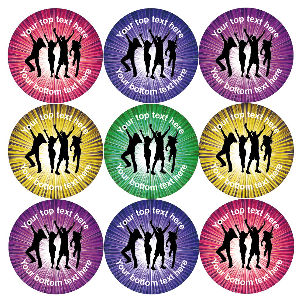 Personalised Dance Reward Stickers — MyClassroom