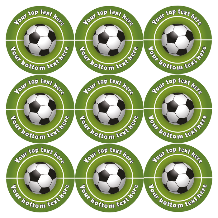 Personalised Football Reward Stickers