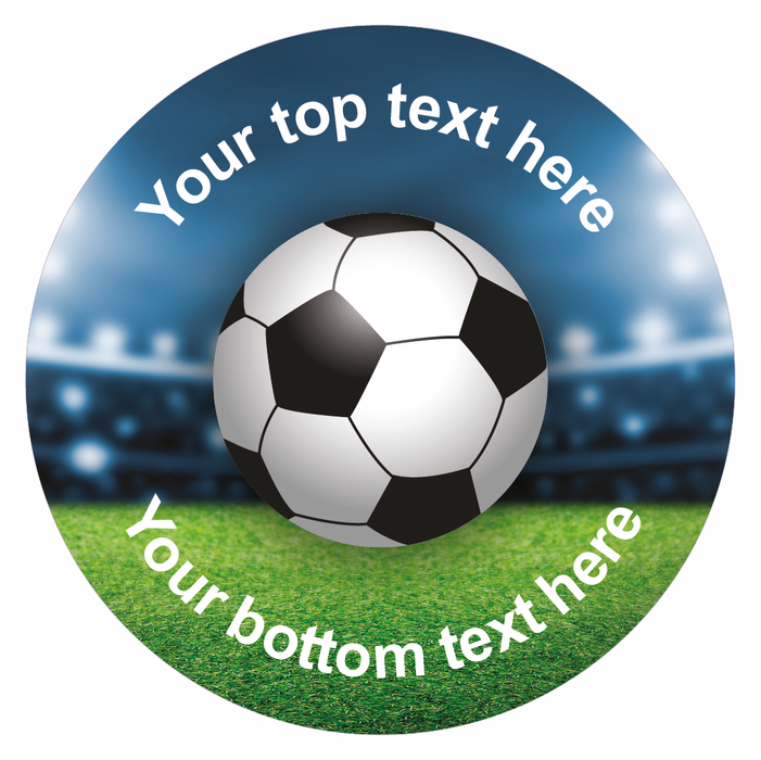 Personalised Football Stadium Reward Stickers