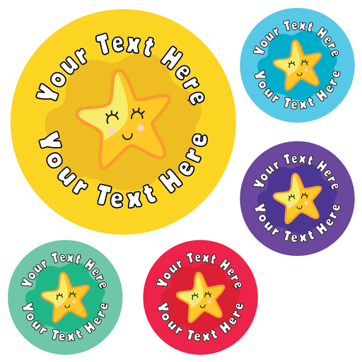 Personalised Star Reward Stickers