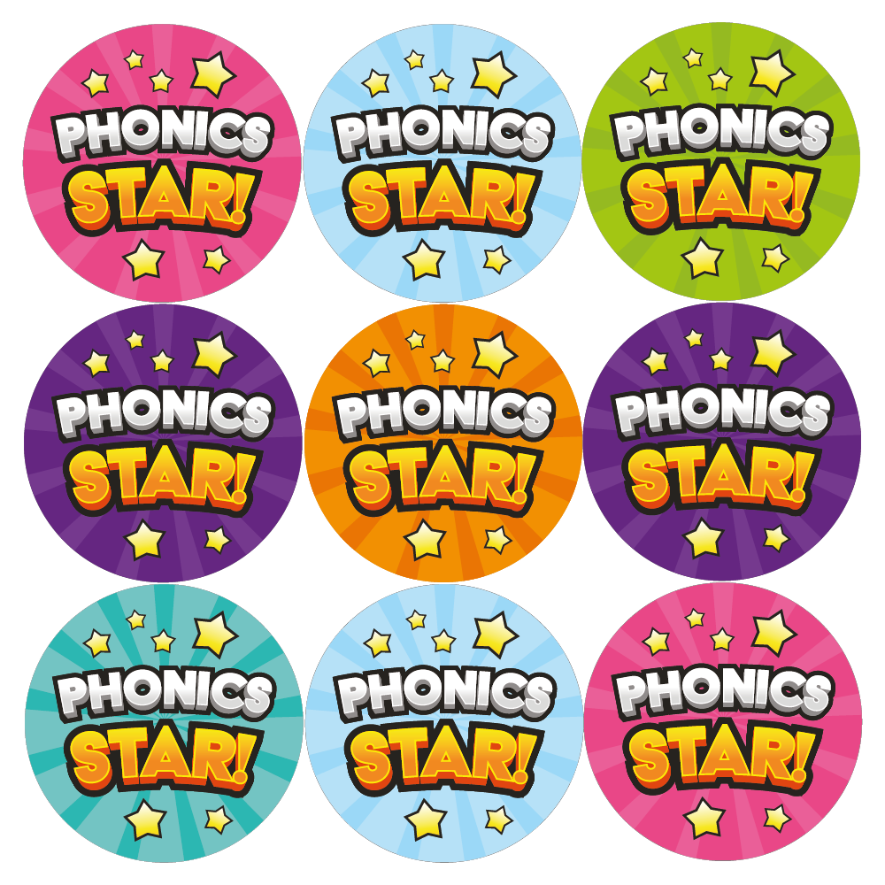Phonics Reward Stickers