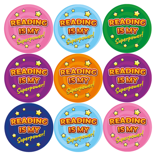 Super Reading Sticker Reading Reward Stickers — MyClassroom