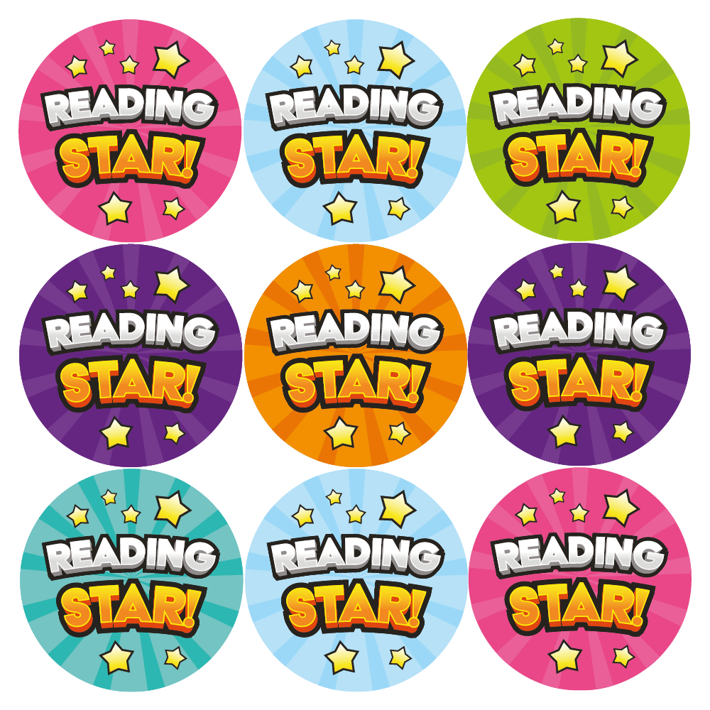 Reading Star Reward Stickers — MyClassroom