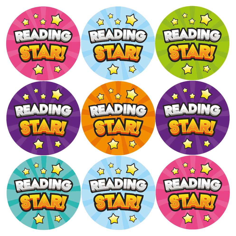 Reading Star Reward Stickers — MyClassroom