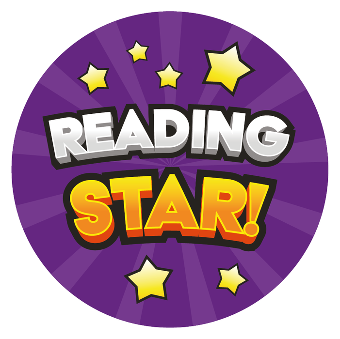 Reading Star Reward Stickers
