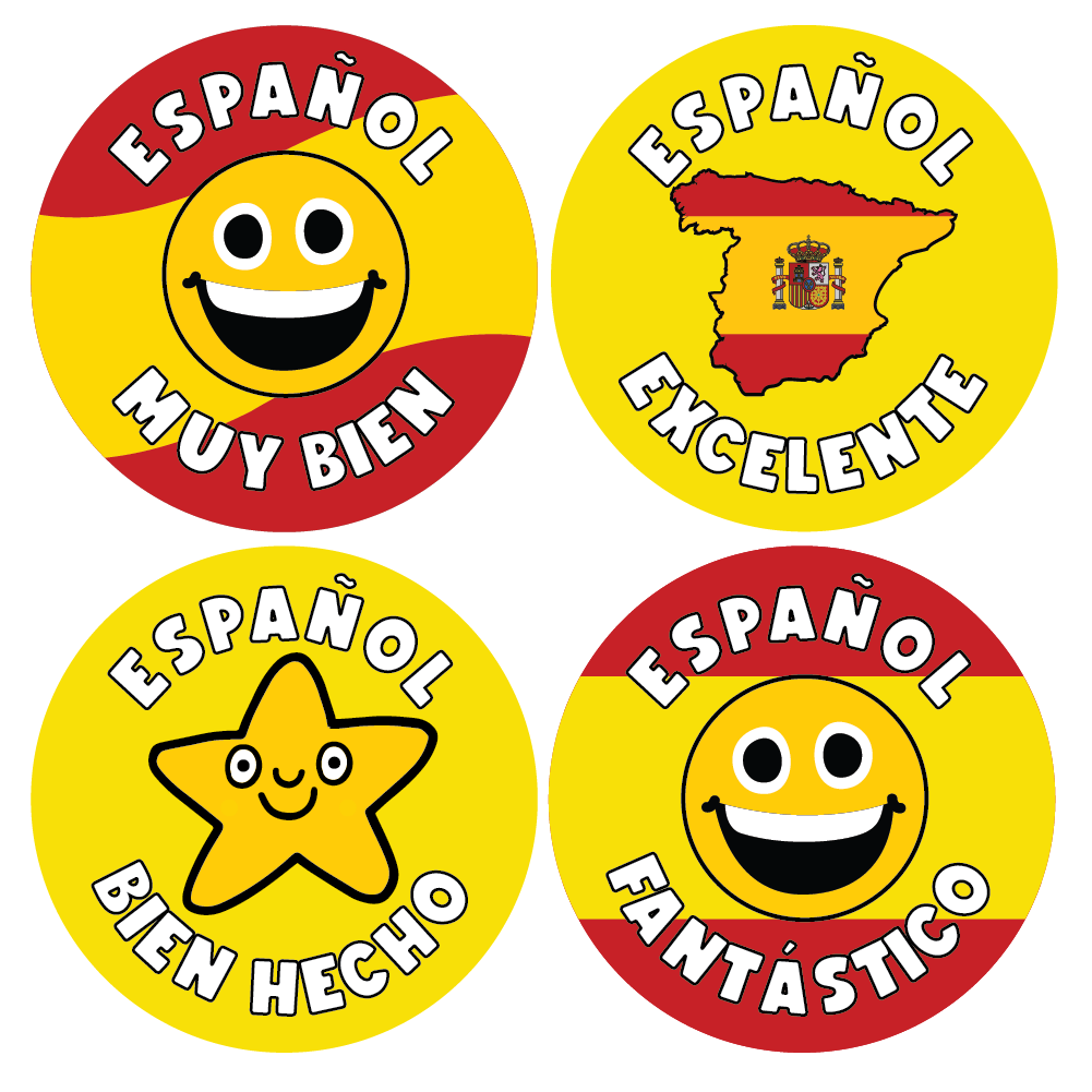 Spanish Reward Stickers