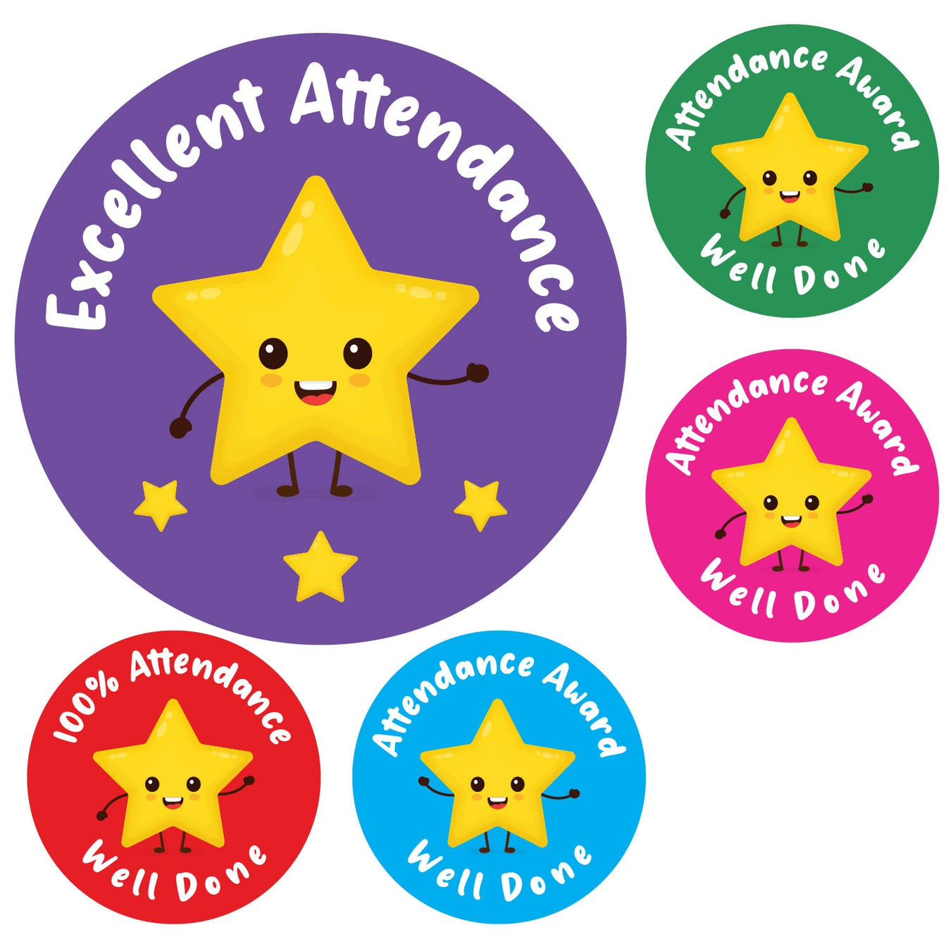 Attendance Reward Stickers