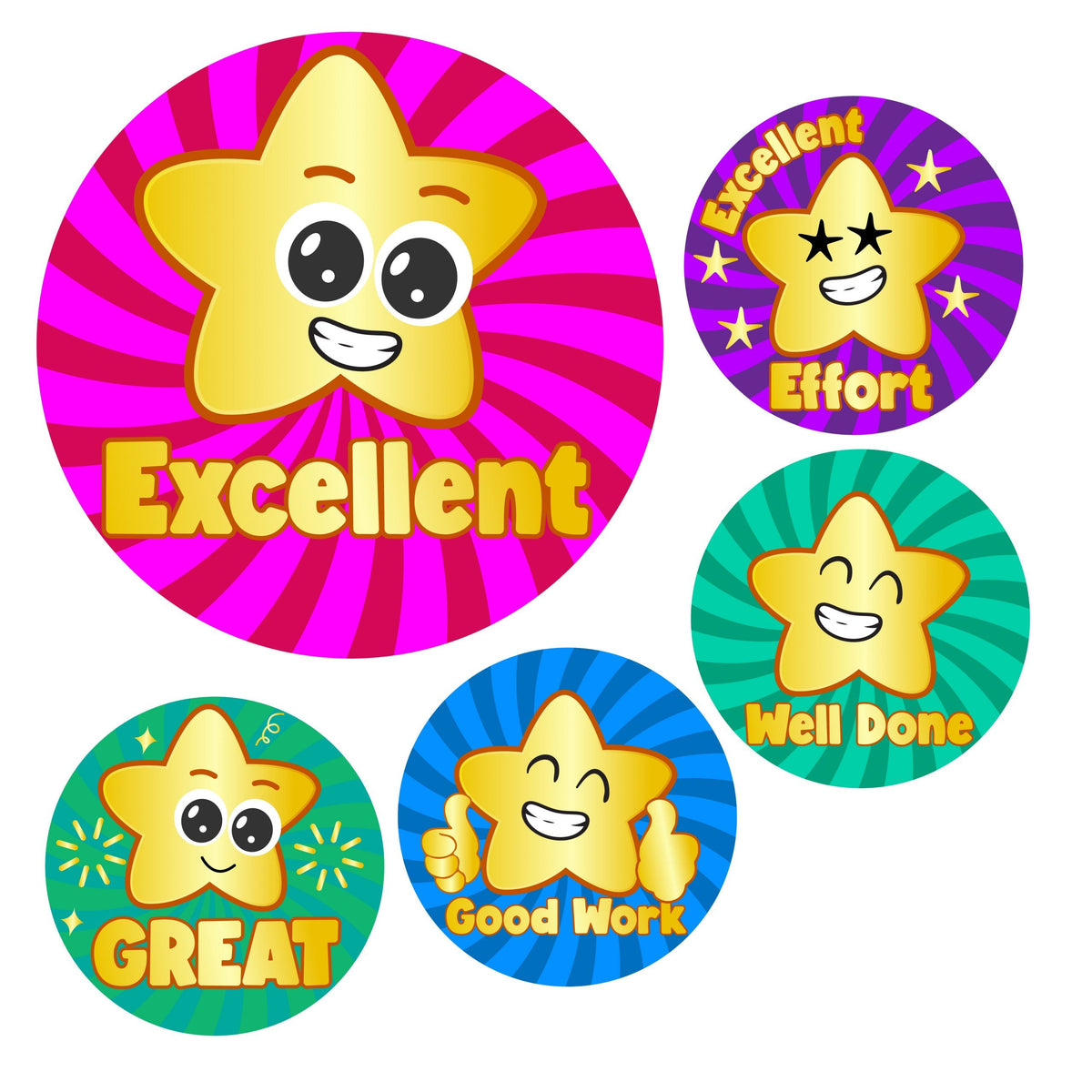 Star Reward Stickers — Myclassroom