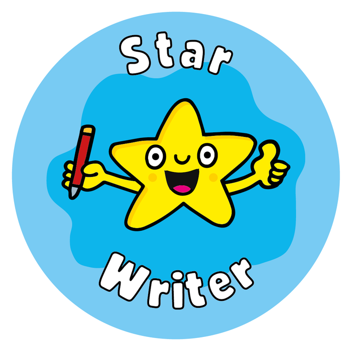 Star Writer Reward Stickers