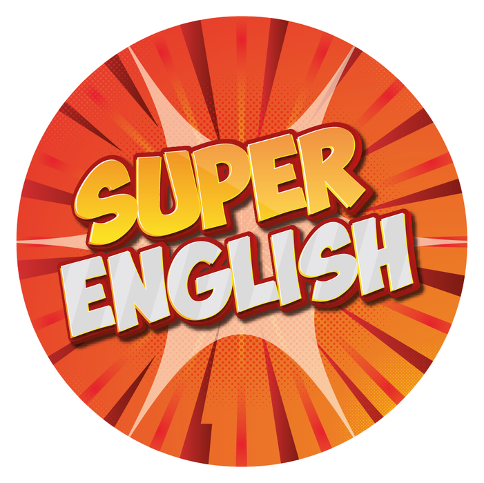 Super English Reward Stickers