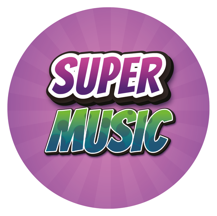 Super Music Comic Reward Stickers