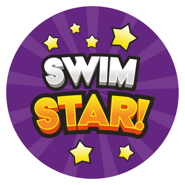 Swim Star Reward Stickers