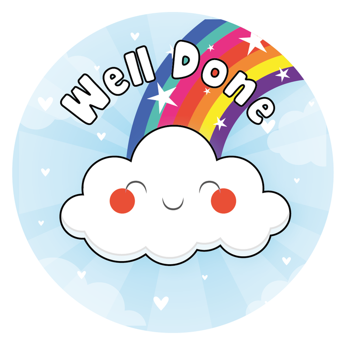 Well Done Rupi Well Done Sticker Well Done Student Motivation Stickers, Magnet